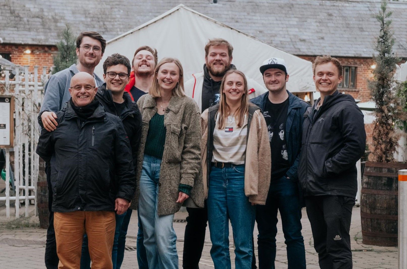 The Shooting Reels team at the Left Bank